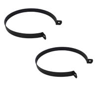 2 Abraçadeira 200mm 8 Polegadas Duto Churrasqueira, Fogões