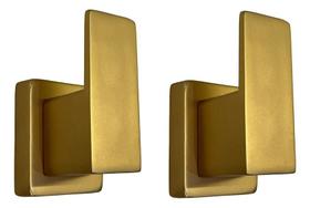 2 Acabamento Quadrado Gold Dourado Registro Docol Deca Metal - Cona