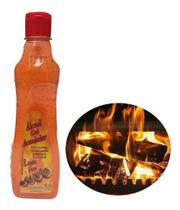 2 Acendedores Gel Álcool Lareiras Churrasqueiras 400g - Luar Fire