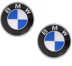 2 Acessorios Emblema Adesivo Resinado 40Mm (4Cm) Bmw Colante