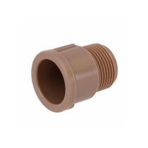 2-Adaptador PVC Marrom Roscável e Soldável 1 Amanco 2-Adaptador PVC Marrom Roscável e Soldável 1 Amanco