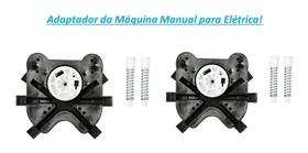 2 Adaptadores Da Máquina Manual P/ Elétrica, Com Roldana E Ponteira 5148