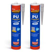2 Adesivo Selante Pu 360g Fixa Tudo Branco Cola Metal Mármore Vidro Azulejo Granito Concreto Gesso 2 Adesivo Selante Pu 360g Fixa Tudo Branco Cola Metal Mármore Vidro Azulejo Granito Concreto Gesso