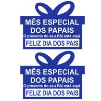 2 Adesivos Dia Dos Pais Vitrine Parede De Loja 50cm X 35cm 2 Adesivos Dia Dos Pais Vitrine Parede De Loja 50cm X 35cm