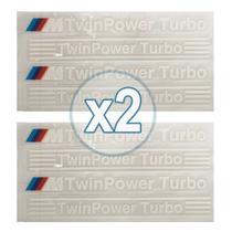 2 Adesivos M Twin Power Turbo Rodas Pinças Carro Moto Preto 2 Adesivos M Twin Power Turbo Rodas Pinças Carro Moto Preto