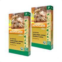 2 Advocate Combo Cães Até 4 Kg Antipulgas - 6 Pipetas 2 Advocate Combo Cães Até 4 Kg Antipulgas - 6 Pipetas