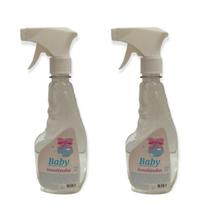 2 Água Facilitador Passsar Roupa 500ml Aromas Baby Aconchego Lírios do Campo Lilac Floral - Envio Já