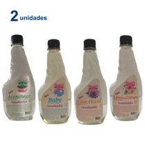 2 Água para Tecido Refil 500ml Facilitador Para Passar Perfumar Cheiro Marca Senalândia - Envio Já 2 Água para Tecido Refil 500ml Facilitador Para Passar Perfumar Cheiro Marca Senalândia - Envio Já