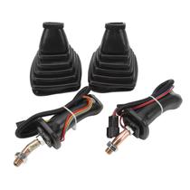 2 alavancas de joystick para escavadeira com capa ضد poeira para Doosan
