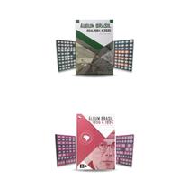 2 álbuns coleção moedas 1956 a 2025 real cruzeiro cruzado 2 álbuns coleção moedas 1956 a 2025 real cruzeiro cruzado