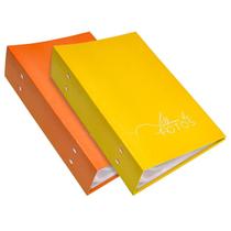 2 Albuns De 500 Fotos 10X15 Total 1000 Fotos Laranja Amarelo 2 Albuns De 500 Fotos 10X15 Total 1000 Fotos Laranja Amarelo