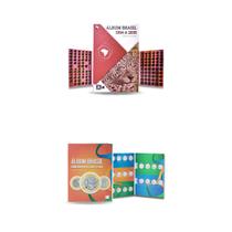 2 álbuns para moedas real 1994 a 2035 e jogos olímpicos rio 2016 2 álbuns para moedas real 1994 a 2035 e jogos olímpicos rio 2016