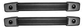 2 Alças Plana Santo Angelo R8 22cm P/ Case Amplificador Cubo Cor Preto
