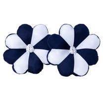 2 Almofada Flor Luxo