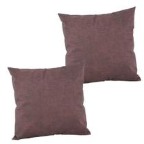 2 Almofadas Cheias Sofa Sala Impermeável Decorativa Antimofo Trama Original 2 Almofadas Cheias Sofa Sala Impermeável Decorativa Antimofo Trama Original