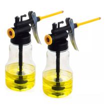 2 Almotolia Bomba Manual Óleo Câmbio Lubrificação 300ml 2 Almotolia Bomba Manual Óleo Câmbio Lubrificação 300ml