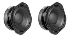 2 Alto Falante Qvs 6pa250 Médio Grave 250w 6 Polegadas