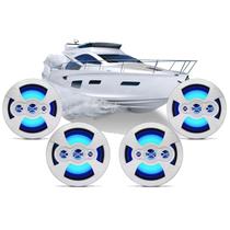 2 Alto Falantes Foxer Náutico 6 Pol C/ LED 360W - 2SHM.60LZ