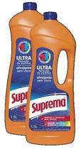 2 Alvejante Sem Cloro Ultra Remoção De Manchas Suprema 1,5L