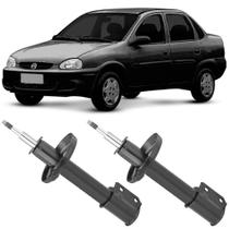2 Amortecedor Corsa Classic 2004 a 2016 Dianteiro Motorista Passageiro Nakata