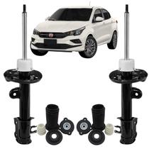 2 Amortecedor Dianteiro Nakata Fiat Cronos 2018 a 2020 + KIT Batente Original Axios 2 Amortecedor Dianteiro Nakata Fiat Cronos 2018 a 2020 + KIT Batente Original Axios
