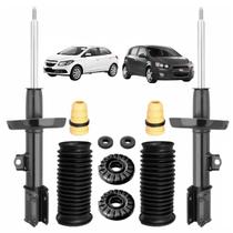2 Amortecedor Dianteiro Nakata + Kit Original Onix 2015 2016