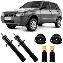 2 Amortecedor Fiat Uno Mille Way 2008 a 2013 Dianteiro Cofap e Kit 2 Amortecedor Fiat Uno Mille Way 2008 a 2013 Dianteiro Cofap e Kit