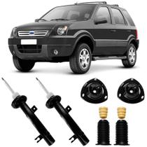 2 Amortecedor Ford Ecosport 2003 a 2012 Dianteiro Monroe e Kit