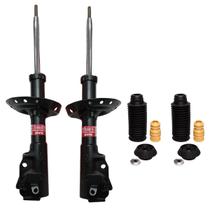2 Amortecedor Kayaba + 2 Kit Batente Dianteiro Honda City