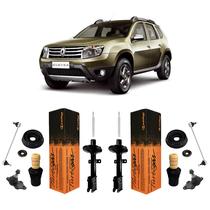 2 Amortecedor + Kit Completo Dianteiro Duster 2012 2013 2014