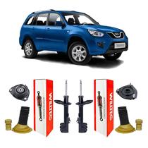 2 Amortecedor Kit Coxim Dianteiro Chery Tiggo 2009 A 2015