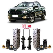 2 Amortecedor + Kit Coxim Dianteiro Fiat Toro 2019