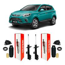 2 Amortecedor Kit Suspensão Dianteira Jac T6 2014 2015 2016