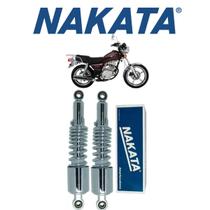 2 Amortecedor Moto Suzuki Intruder Original Nakata Traseiro 2008