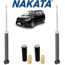 2 Amortecedor Nakata Spin Activ + Kit Batente Traseiro 2016