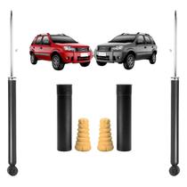 2 Amortecedor Original Kayaba Traseiro+Kit Batente Ford Ecosport 4x4 2004 2005