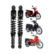 2 Amortecedor Original Moto Honda Pop 110 Nakata Novo Traseiro 2018