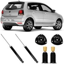2 Amortecedor Polo Hatch 2007 a 2014 Traseiro SP271 Monroe e Kit