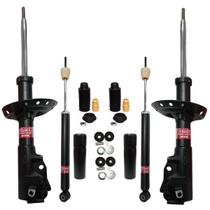 2 Amortecedor Traseiro + 2 Dianteiro Honda City Kayaba + Kit