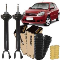 2 Amortecedor Traseiro Ford Ka 2008 a 2011 Kit Batente Coifa