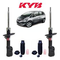 2 Amortecedor Traseiro Kayaba + Kit Bat. Honda Fit 2006