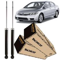 2 Amortecedor Traseiro New Civic 2006 a 2011 Original Monroe