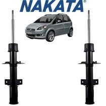 2 Amortecedores Fiat Idea Dianteiro Nakata 2014