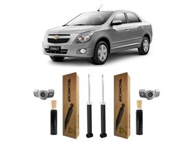 2 Amortecedores + Kit Traseiro Chevrolet Cobalt 2011 A 2020