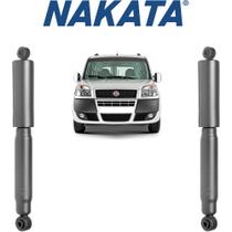 2 Amortecedores Nakata Fiat Doblo Traseiro Originais 2014