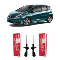 2 Amortecedores Suspensão Dianteira Honda Fit 2012 2013 2014