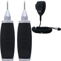 2 Antena Móvel PX Radio Amador Marinox 2,70 metros B-2003p + 1 Microfone Ptt 4 Pinos Rp-04 2 Antena Móvel PX Radio Amador Marinox 2,70 metros B-2003p + 1 Microfone Ptt 4 Pinos Rp-04