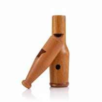 2 Apitos Premium Grilo e Apito Profissional Madeira Jaó