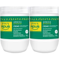 2 Arnica Sports Creme Massagem Esportiva 650G D'agua natural