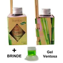 2 Aromatizador Ambiente Bambu 100ml Difusor Cheirinho Casa Lar Cheiroso Marca Luz Aromas - Envio Já